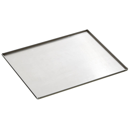 Bandeja de aluminio sin revestir, GN 1/1 - 4 lados 90°